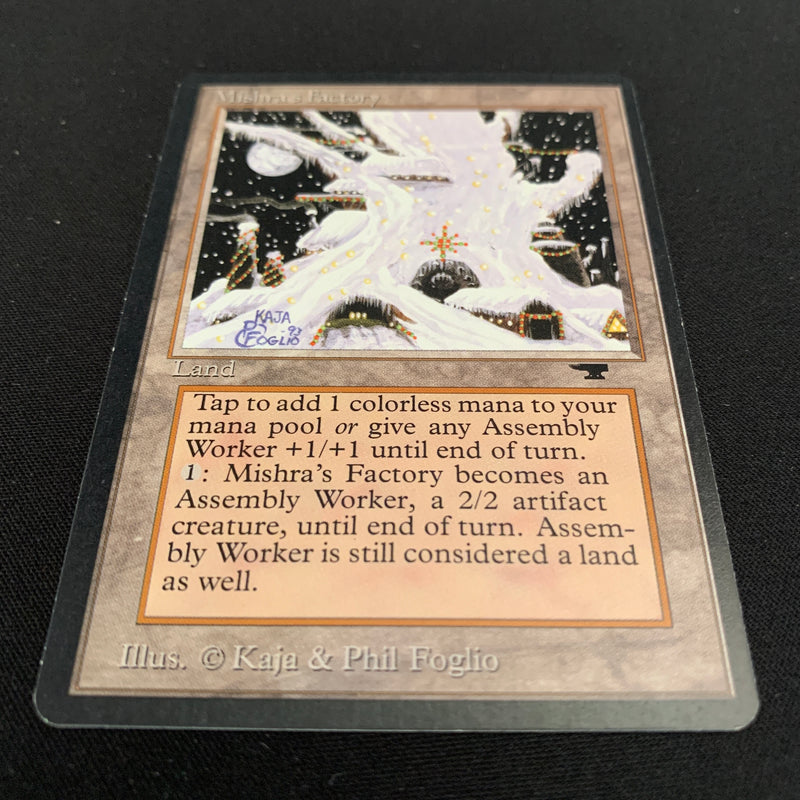 Magic the Gathering Mishra's Factory (Winter) - Antiquities 