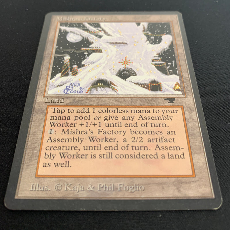 Magic the Gathering Mishra's Factory (Winter) - Antiquities 