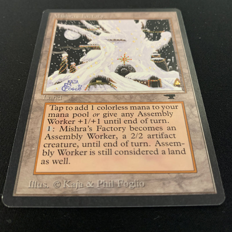 Magic the Gathering Mishra's Factory (Winter) - Antiquities 