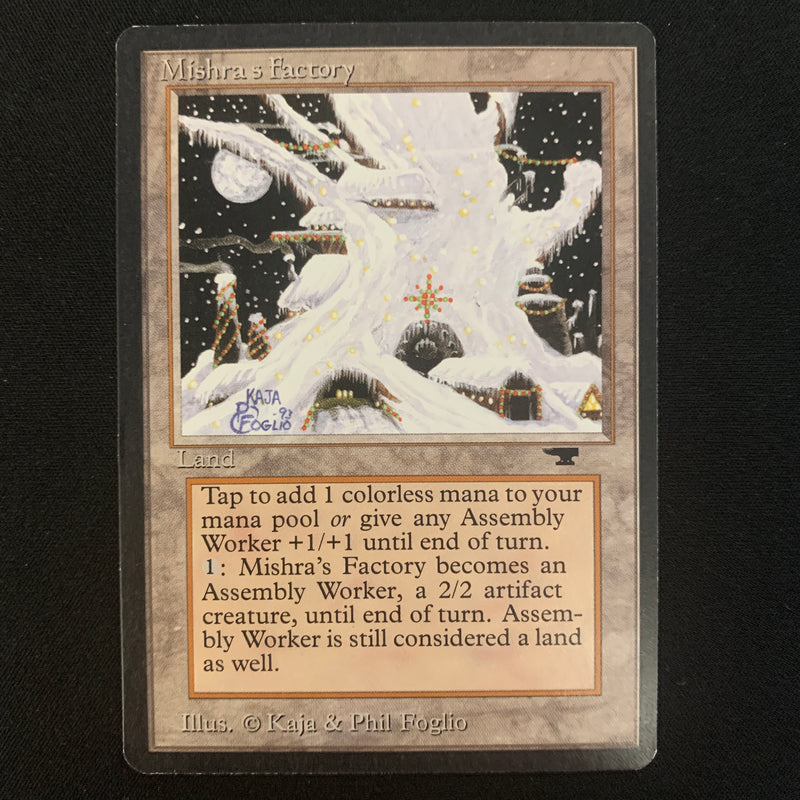 Magic the Gathering Mishra's Factory (Winter) - Antiquities 