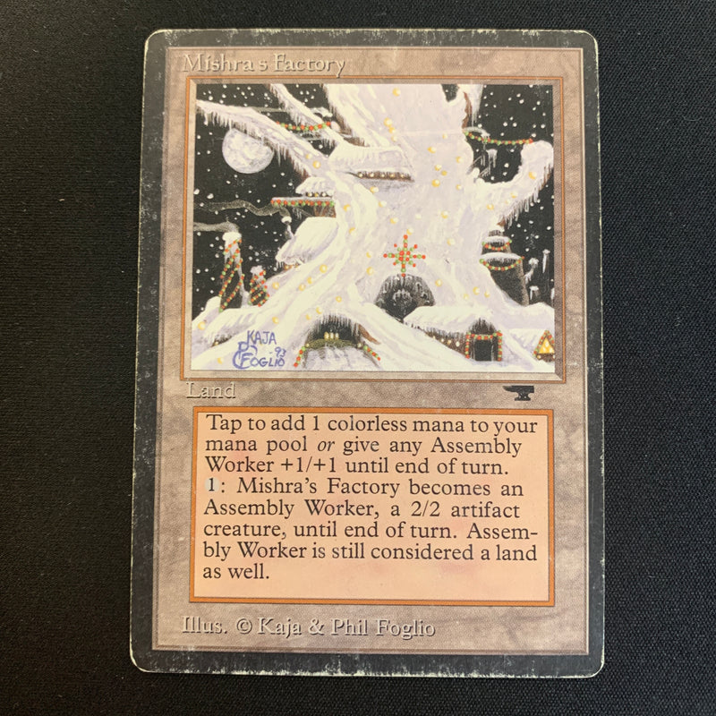 Magic the Gathering Mishra's Factory (Winter) - Antiquities 