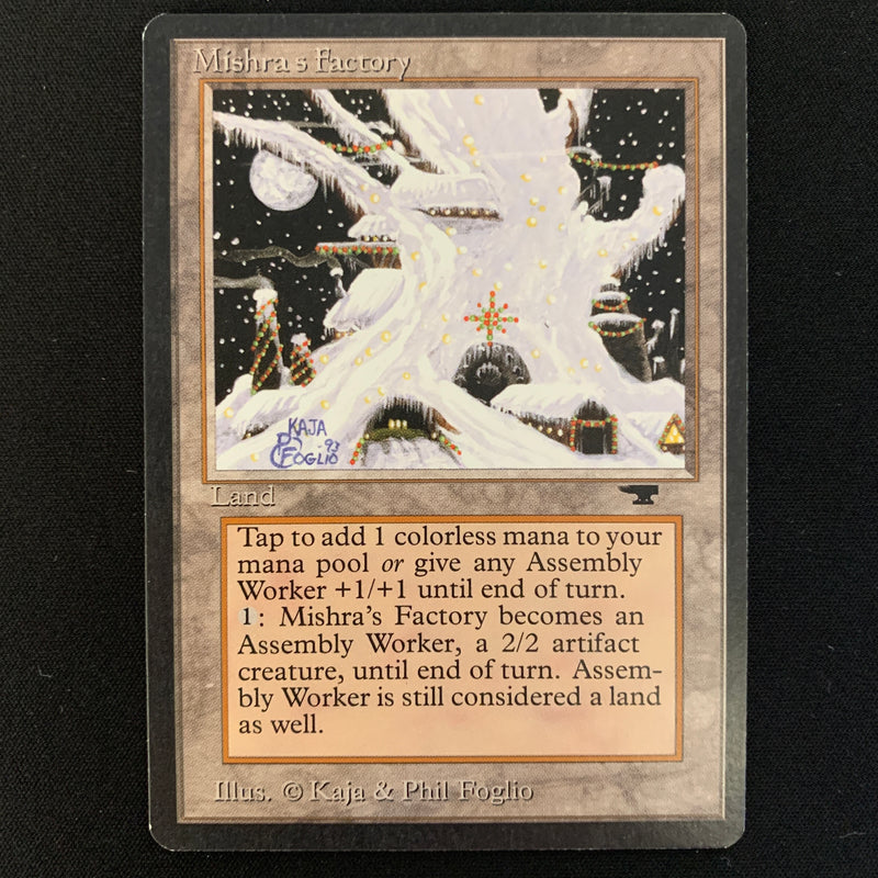 Magic the Gathering Mishra's Factory (Winter) - Antiquities 