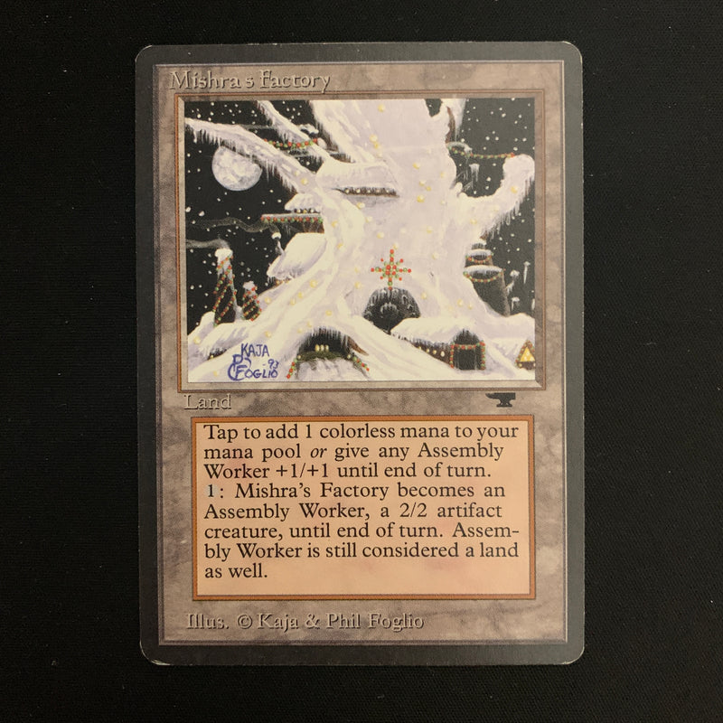 Magic the Gathering Mishra's Factory (Winter) - Antiquities 