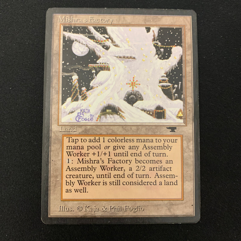 Magic the Gathering Mishra's Factory (Winter) - Antiquities 