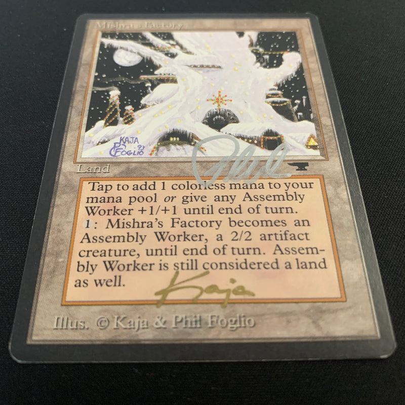 Magic the Gathering Mishra's Factory (Winter) - Antiquities 