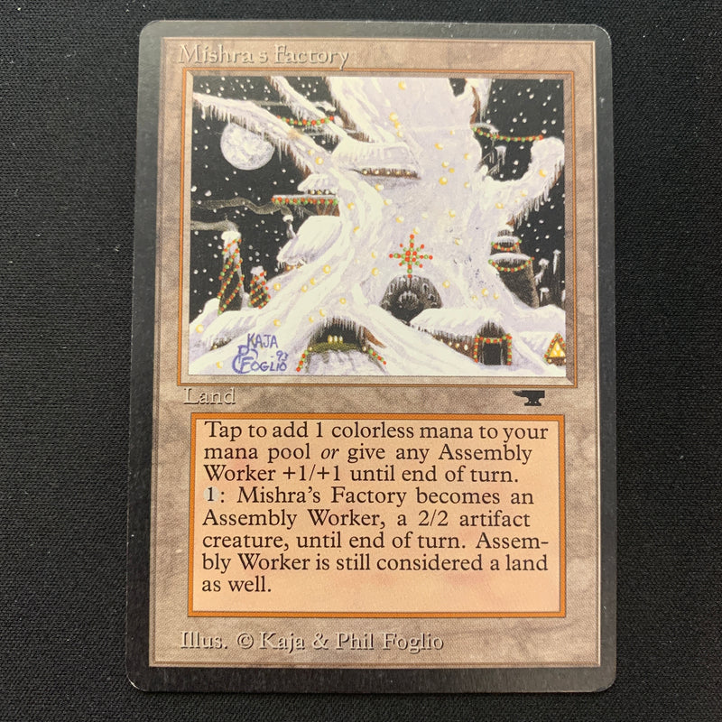 Magic the Gathering Mishra's Factory (Winter) - Antiquities 