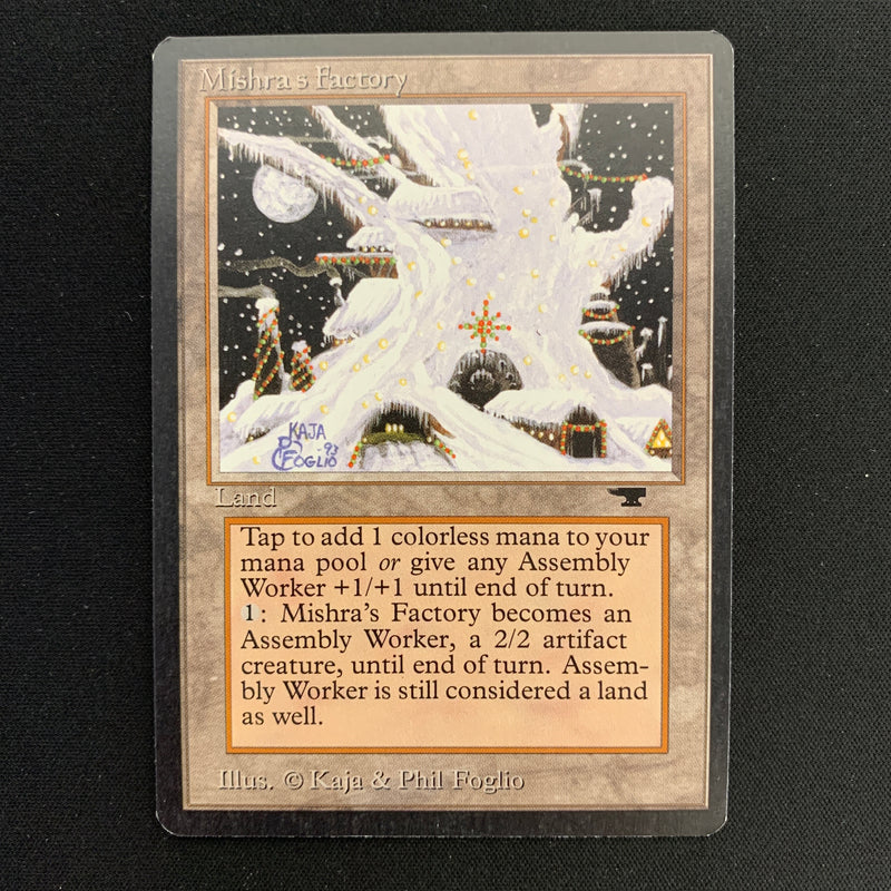 Magic the Gathering Mishra's Factory (Winter) - Antiquities 