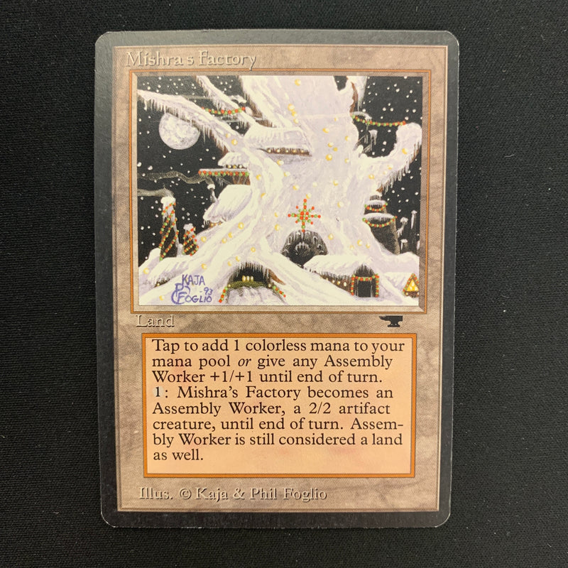 Magic the Gathering Mishra's Factory (Winter) - Antiquities 