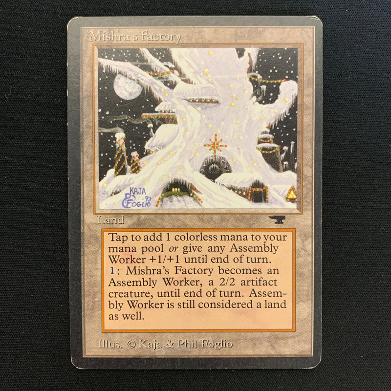 Magic the Gathering Mishra's Factory (Winter) - Antiquities 