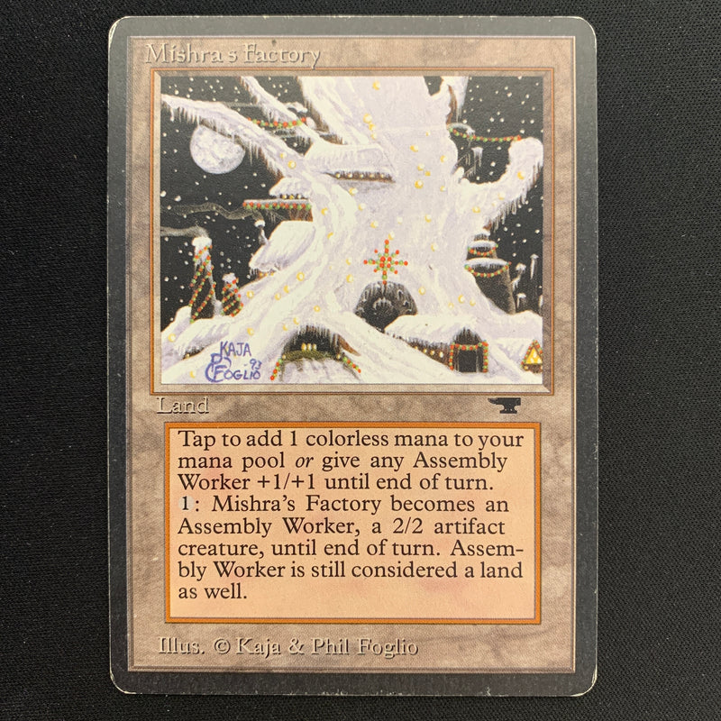 Magic the Gathering Mishra's Factory (Winter) - Antiquities 