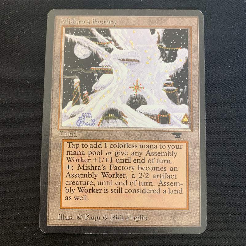 Magic the Gathering Mishra's Factory (Winter) - Antiquities 