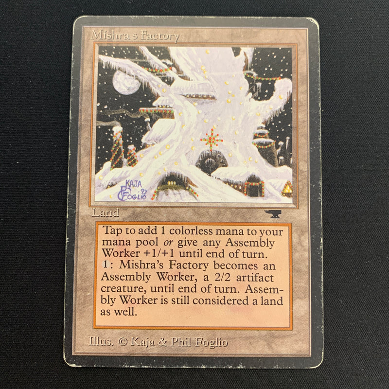 Magic the Gathering Mishra's Factory (Winter) - Antiquities 