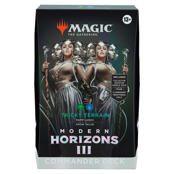 Magic the Gathering Modern Horizons 3 Commander Deck Tricky Terrain English