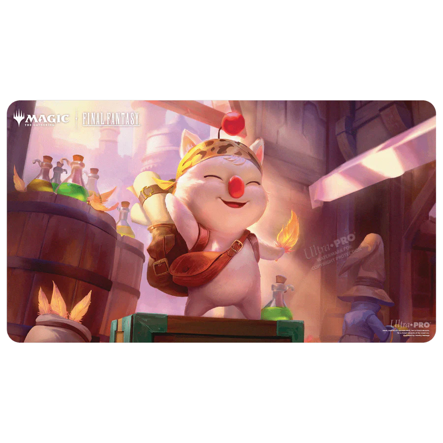 Gaming Supplies - Ultra Pro Final Fantasy Playmat - Moogle