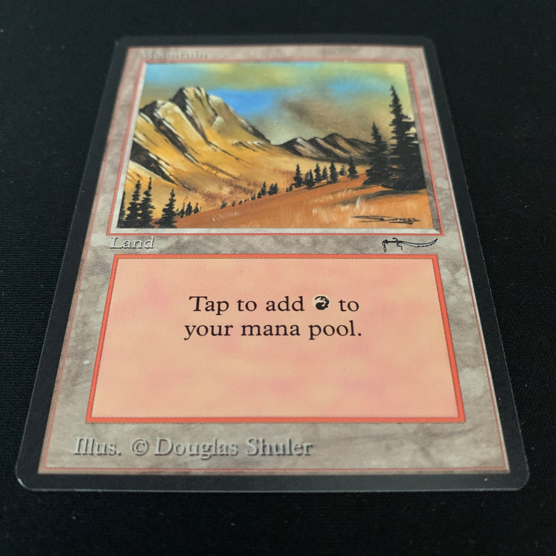 Magic the Gathering Mountain - Arabian Nights 