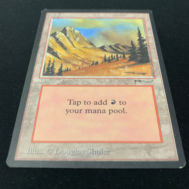 Magic the Gathering Mountain - Arabian Nights 