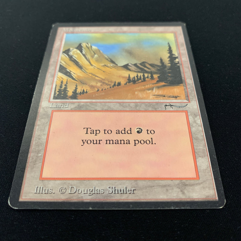 Magic the Gathering Mountain - Arabian Nights 