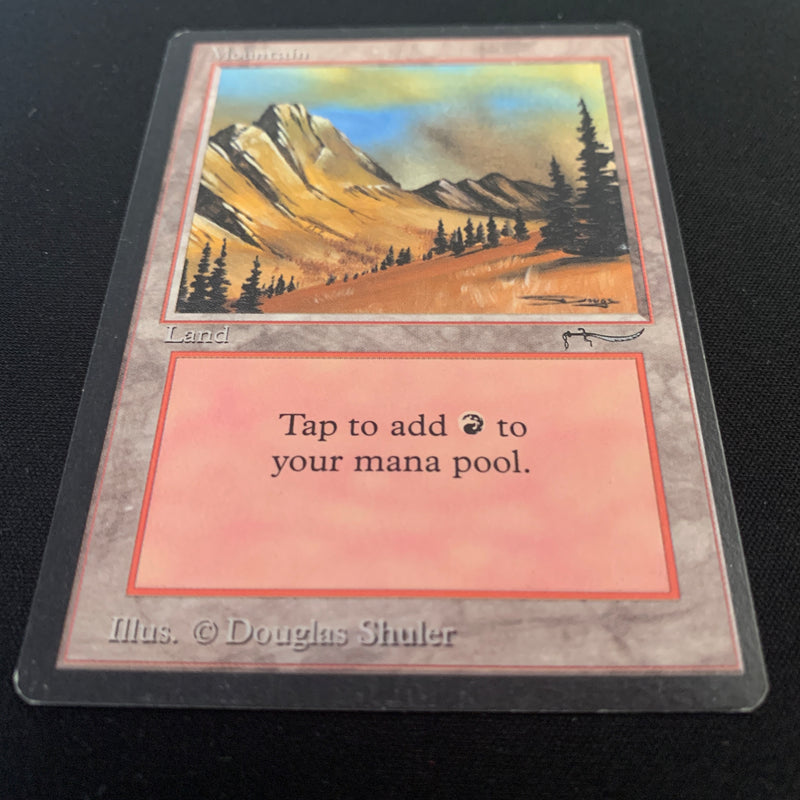 Magic the Gathering Mountain - Arabian Nights 