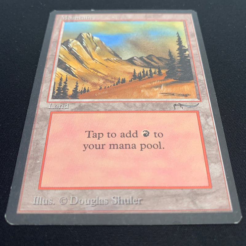 Magic the Gathering Mountain - Arabian Nights 