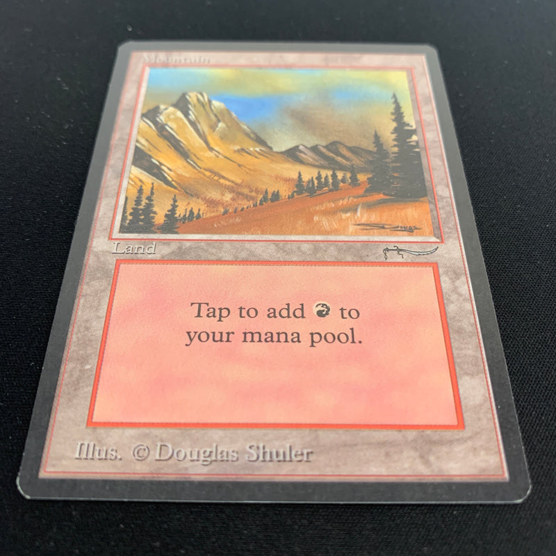 Magic the Gathering Mountain - Arabian Nights 