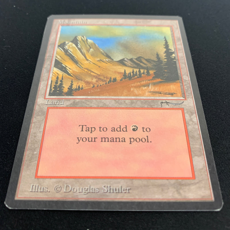 Magic the Gathering Mountain - Arabian Nights 