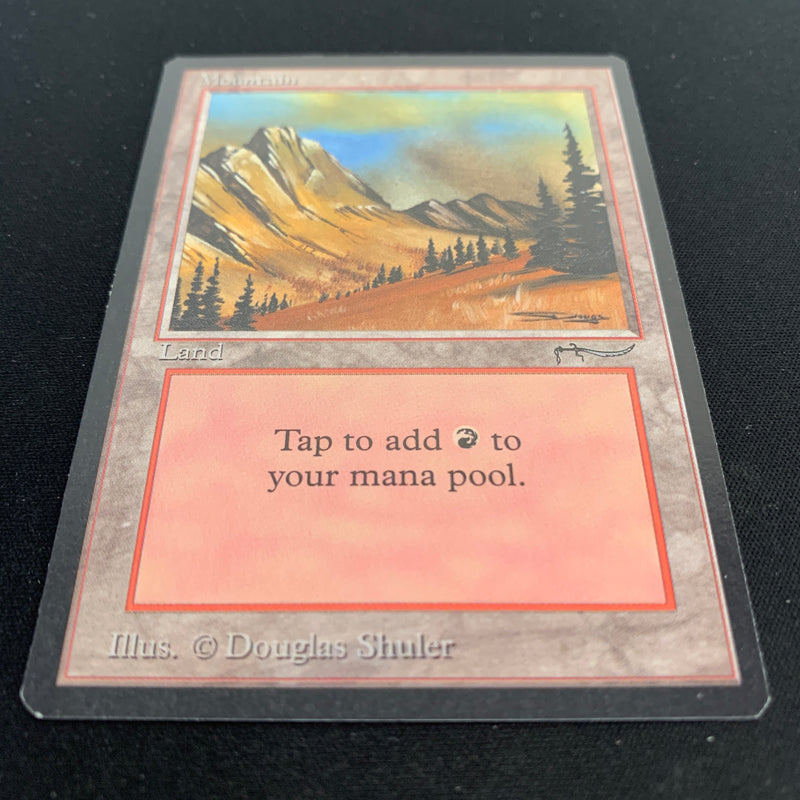 Magic the Gathering Mountain - Arabian Nights 