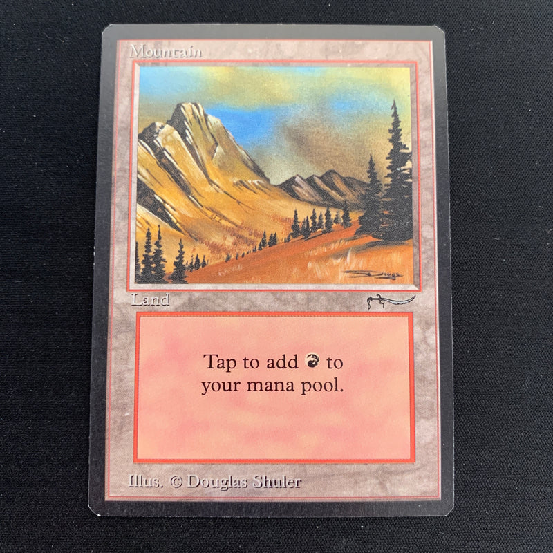 Magic the Gathering Mountain - Arabian Nights 