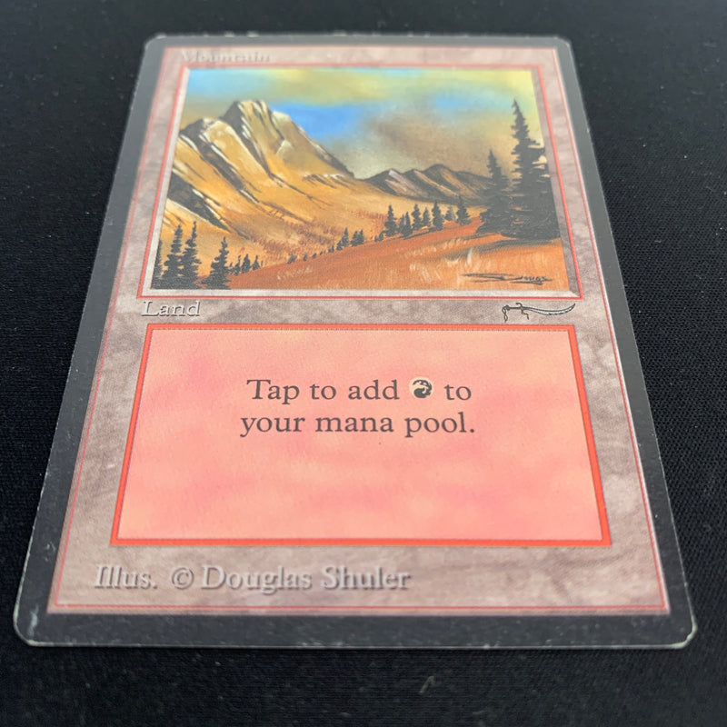 Magic the Gathering Mountain - Arabian Nights 