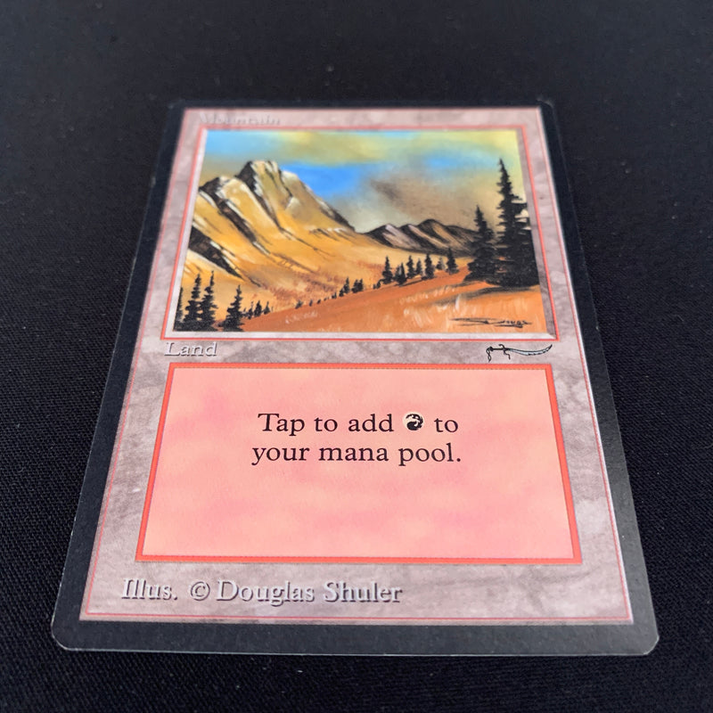 Magic the Gathering Mountain - Arabian Nights 