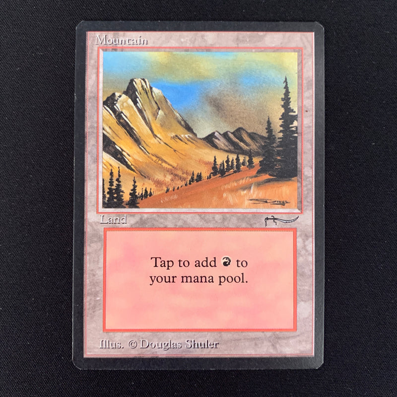 Magic the Gathering Mountain - Arabian Nights 