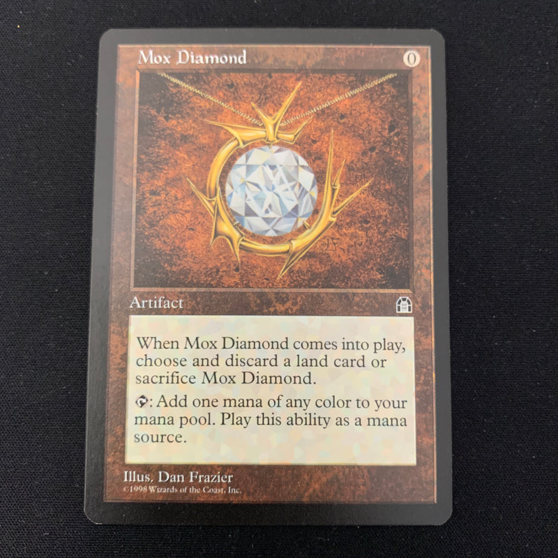 Mox Diamond Stronghold Magic: The Gathering