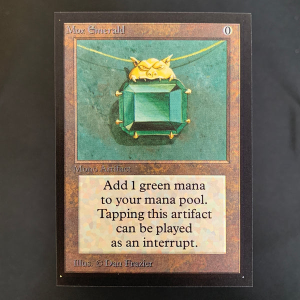 Mox Emerald Collectors' Edition Magic: The Gathering