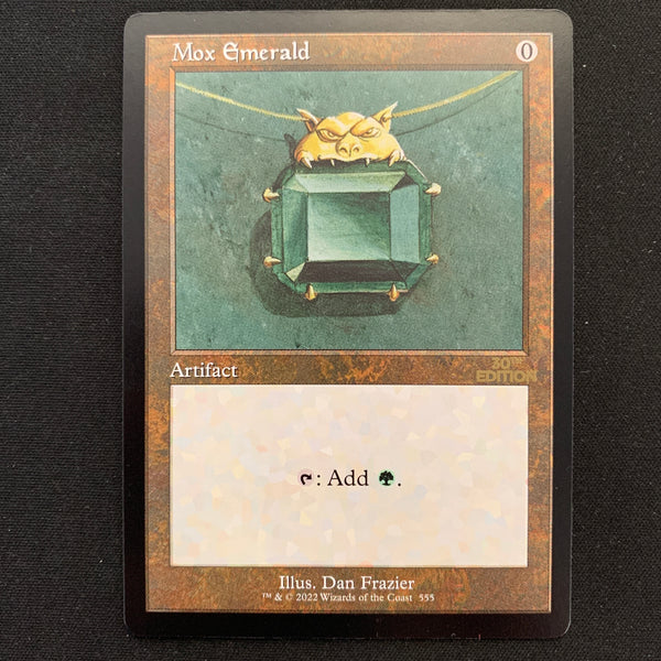 Mox Emerald (Retro Frame) 30th Anniversary Edition Magic: The Gathering