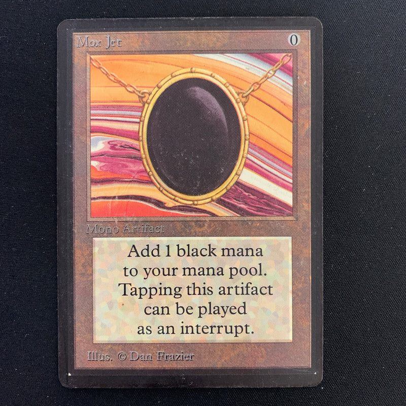 Magic the Gathering Mox Jet - Beta PL - INKED - 23163