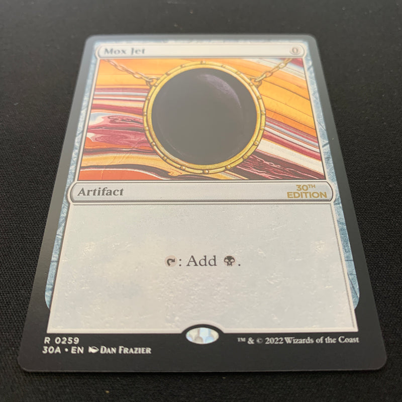 Magic the Gathering Mox Jet (Modern Frame) - 30th Anniversary Edition 