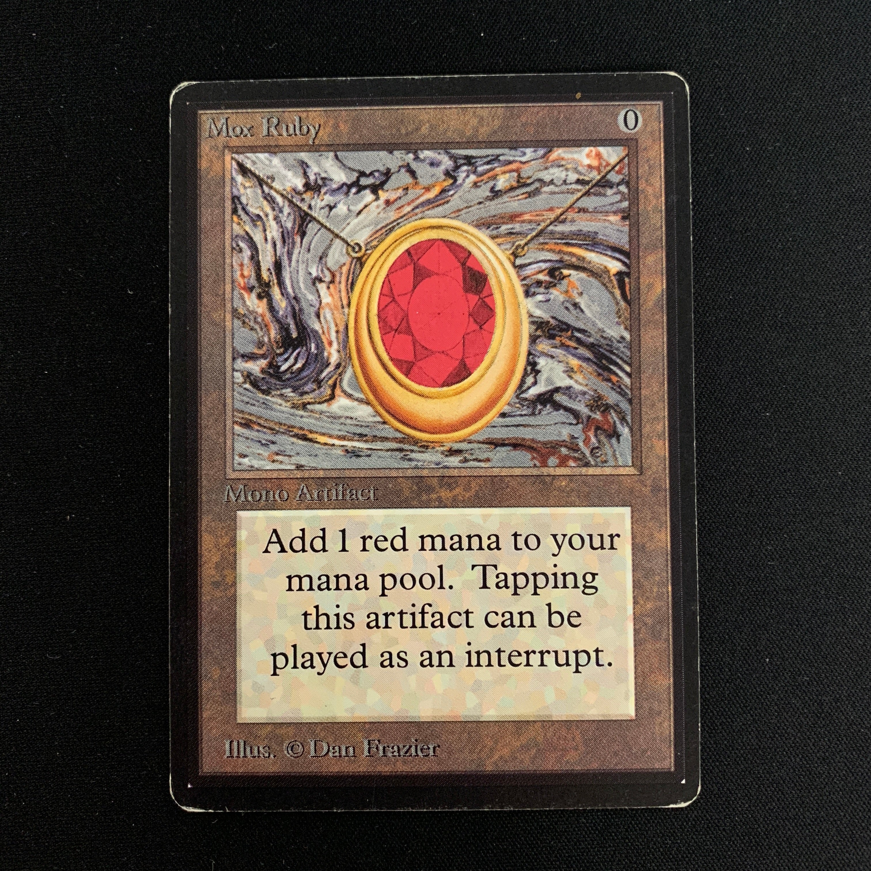 MTG Singles - Mox Ruby - Beta - 