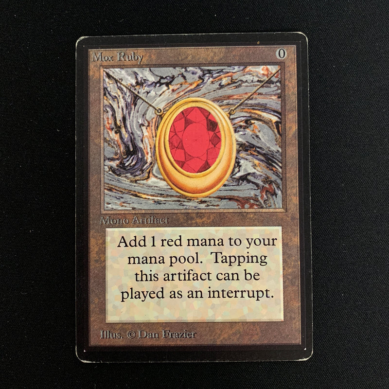 Magic the Gathering Mox Ruby - Beta 