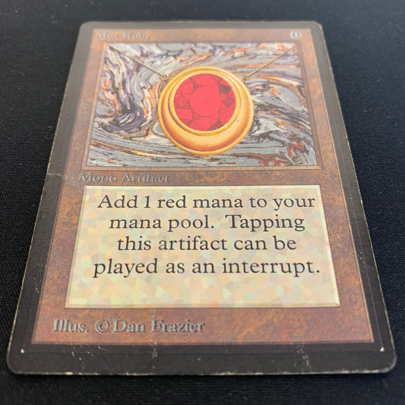 Magic the Gathering Mox Ruby - Beta 