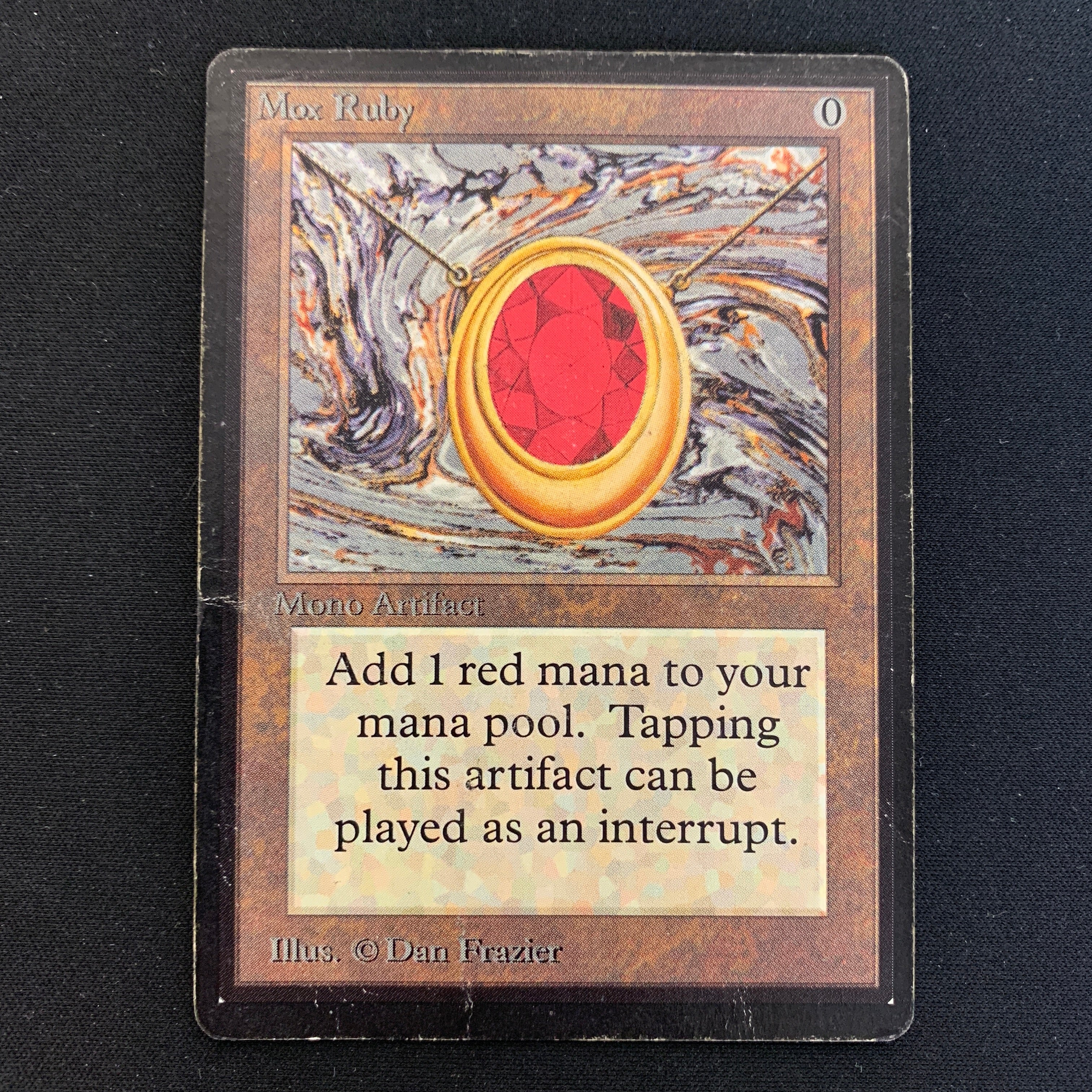 MTG Singles - Mox Ruby - Beta - 
