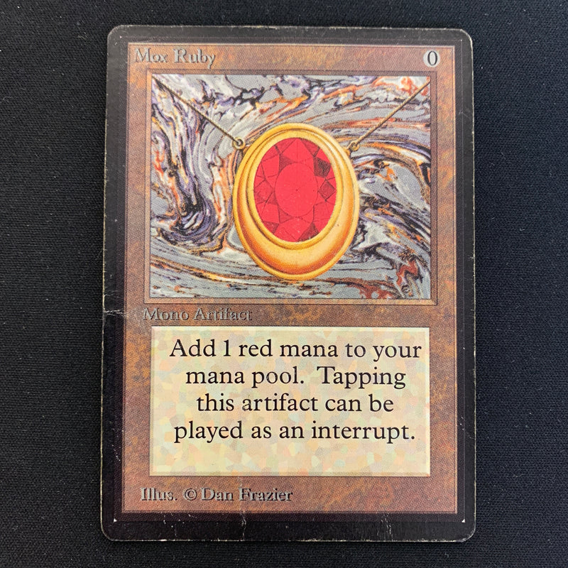 Magic the Gathering Mox Ruby - Beta 