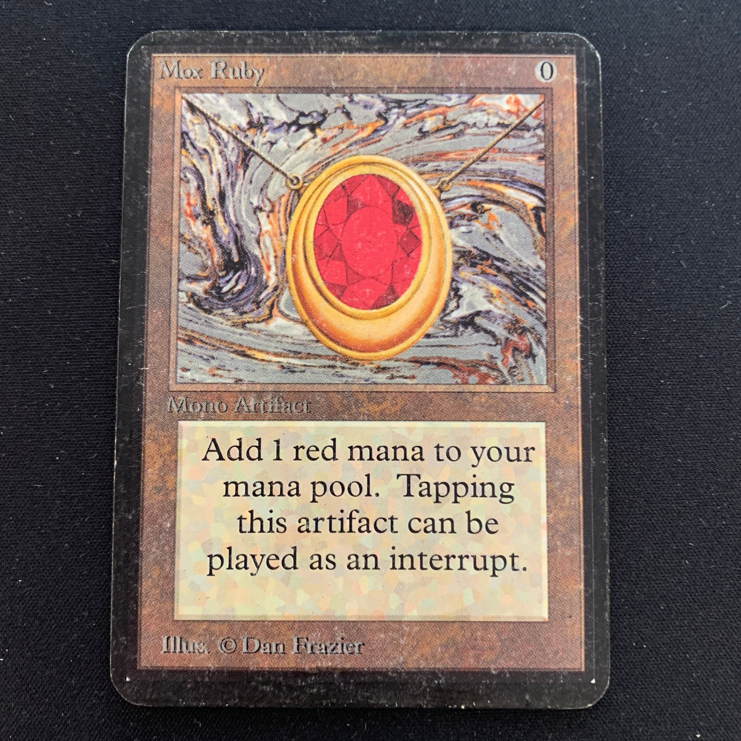 MTG Mox Ruby beta版 1枚 Mox Ruby - Beta