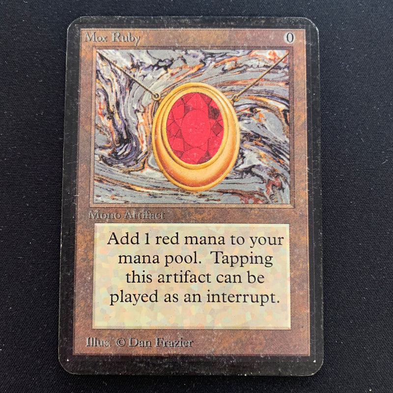 Magic the Gathering Mox Ruby - Beta 