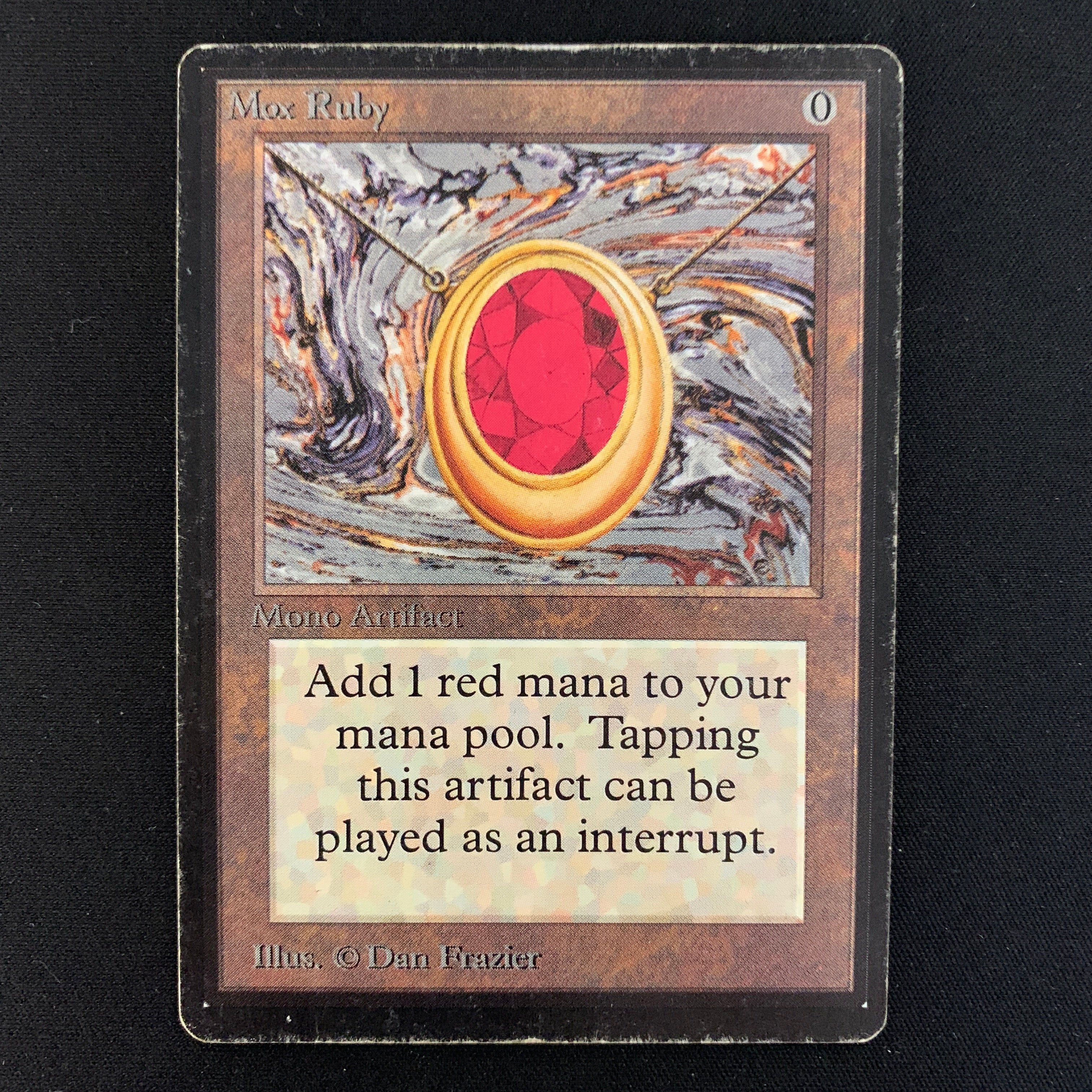 MTG Singles - Mox Ruby - Beta - 