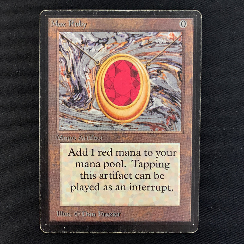 Magic the Gathering Mox Ruby - Beta 