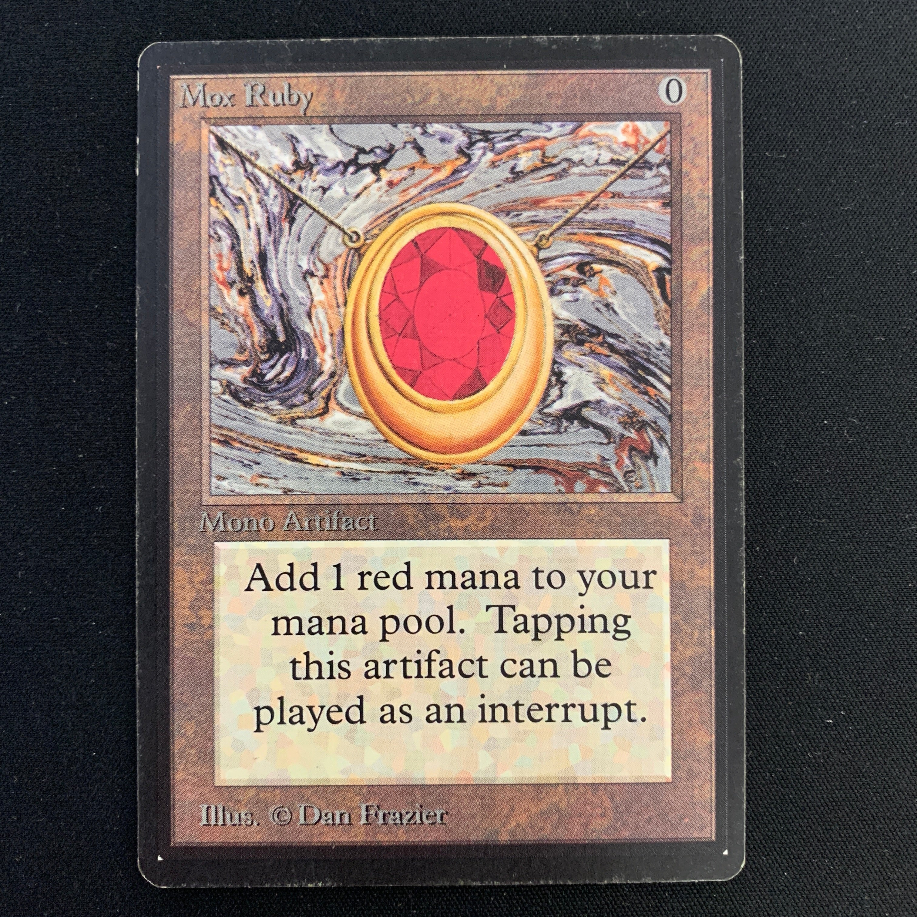 MTG Singles - Mox Ruby - Beta - 