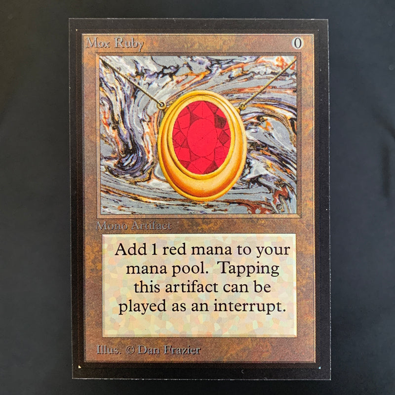 Mox Ruby Collectors' Edition Magic: The Gathering