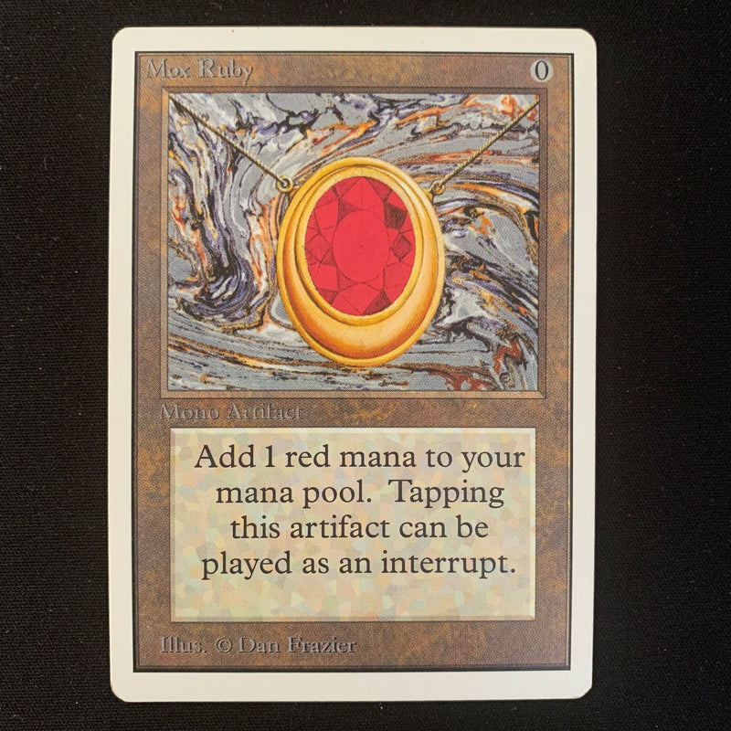 Magic the Gathering Mox Ruby - Unlimited 