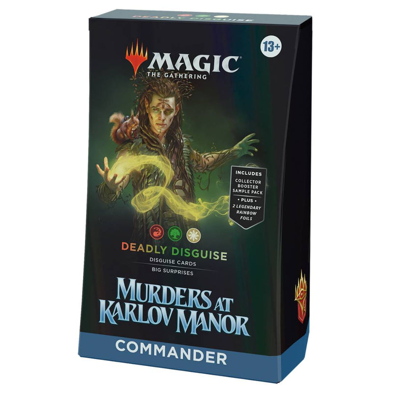 Magic the Gathering Murders at Karlov Manor Commander Deck Deadly Disguise 