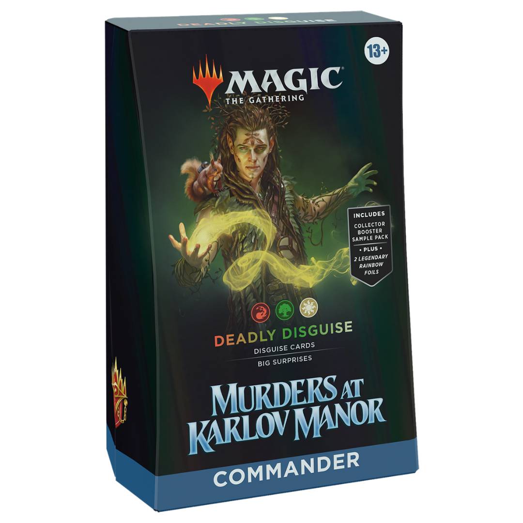 MTG Sealed Product - Murders at Karlov Manor Commander Deck Deadly Disguise - 
