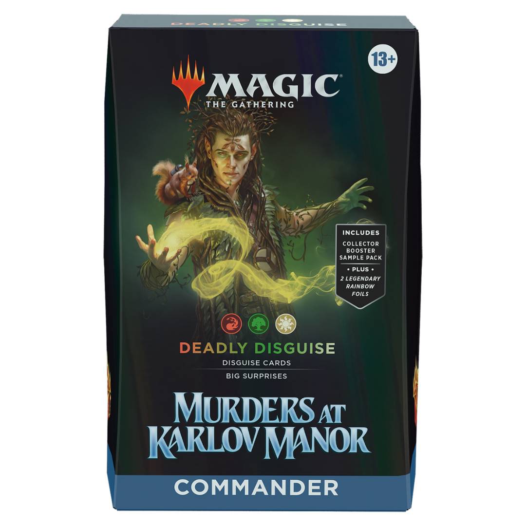 MTG Sealed Product - Murders at Karlov Manor Commander Deck Deadly Disguise - English